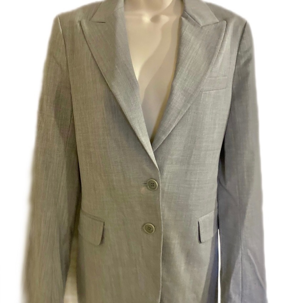 Theory gray blazer, sz 10